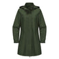 Spring Autumn Detachable Hat Waterproof Windbreaker Women Solid Color Long Sleeve Thin Coat Casual Women Wear
