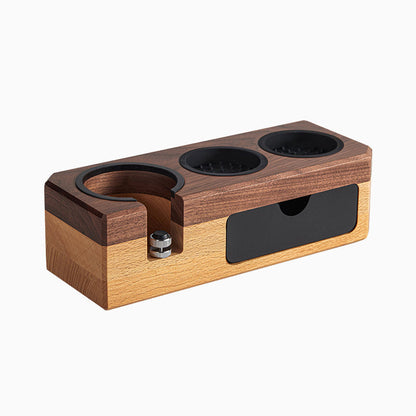Espresso Tamping Station with Drawer for Storage