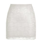 Women Clothing Lace Skirt Sexy Slim Fit Anti Exposure Bottoming Lined Hip Skirt for Women