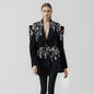 Formal Wear Summer Heavy Industry Beads High-Grade Blazer for Women