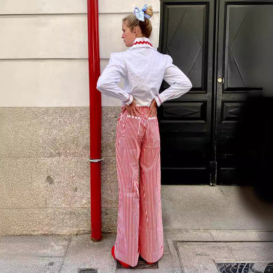 Autumn Casual Women Trousers Recommended Personalized Printed Trousers for Women