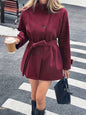 Casual Long Sleeve Sweater Overcoat Coat Women Clothing Autumn Winter