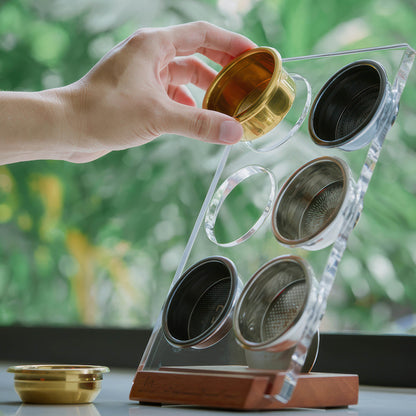 Coffee Filter Basket Storage Display