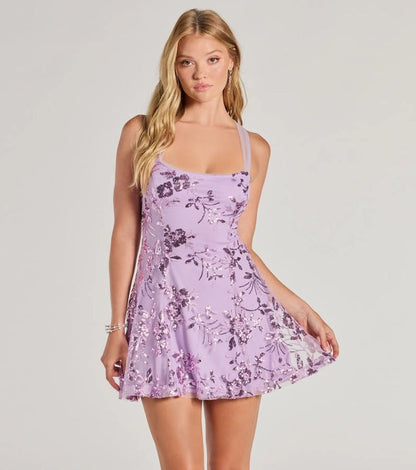 Women Clothing Sequined Cami Dress All Match Dress