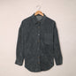 Solid Color Shirt Women Autumn Winter Breasted Collared Pocket Top Corduroy Cardigan Shirt Women