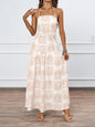 Women Floral Halter Beach Hawaii Holiday Dress