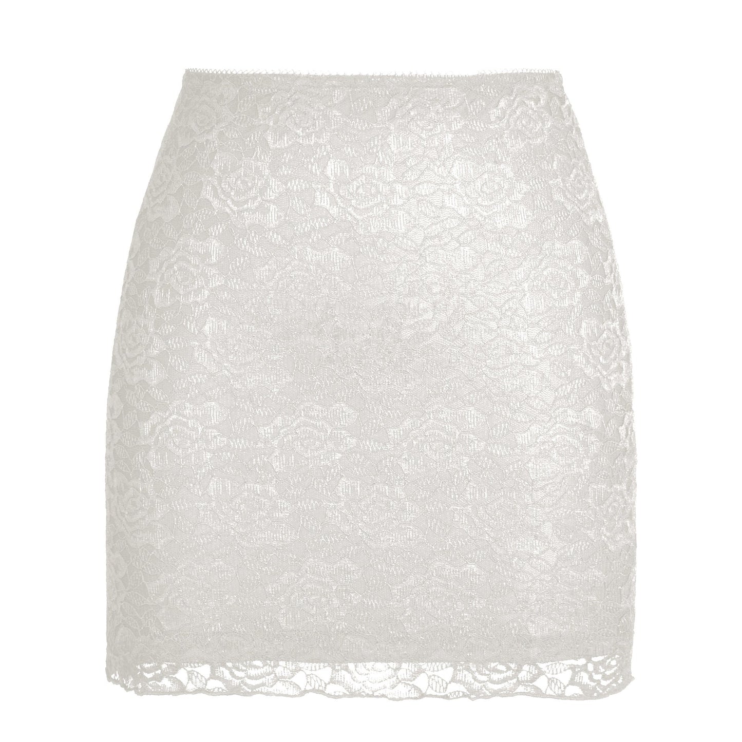 Women Clothing Lace Skirt Spring Summer High Waist One Step Skirt Sexy Slim Hip Long Skirt