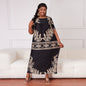 Plus Size Girl Dress Ice Silk Maxi Dress Casual Dress