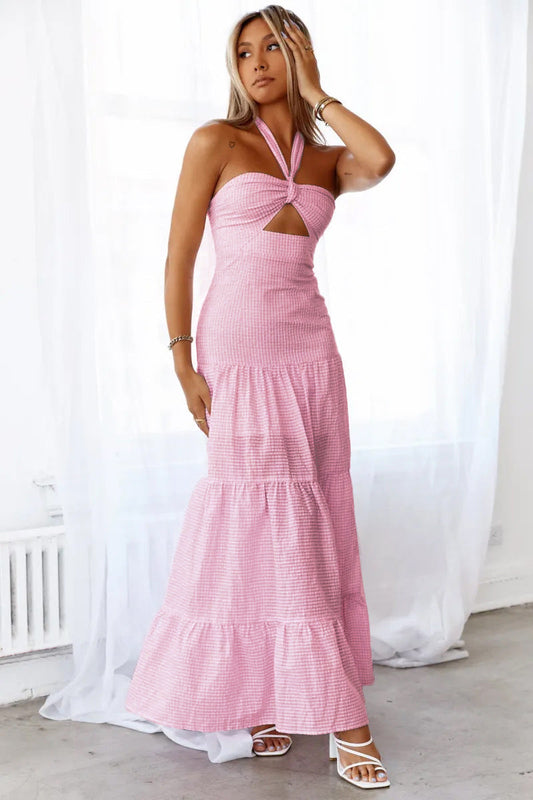 Summer Women Clothing Office Sleeveless Sexy Long Sling Dress Women