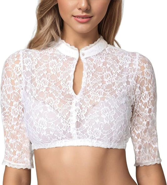 Arrival German Beer Festival Bavarian Women Lace Sexy Shirt