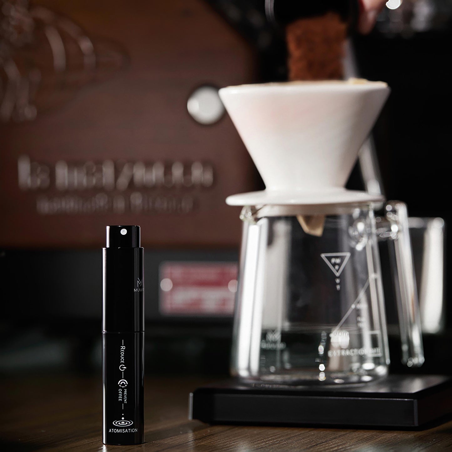 Anti-Static Coffee Grinder Spray Bottle