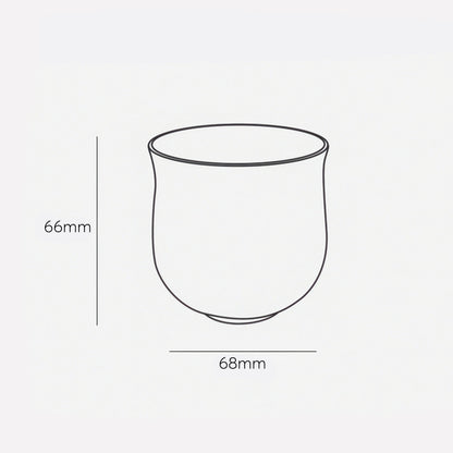 Ceramic Coffee Aroma Tasting Cup