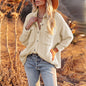 New Autumn Winter Shacket Solid Color Loose Corduroy Pocket Long Sleeve Outerwear