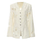 Early Autumn Freehand Jacquard High Quality Women Clothing Jacket