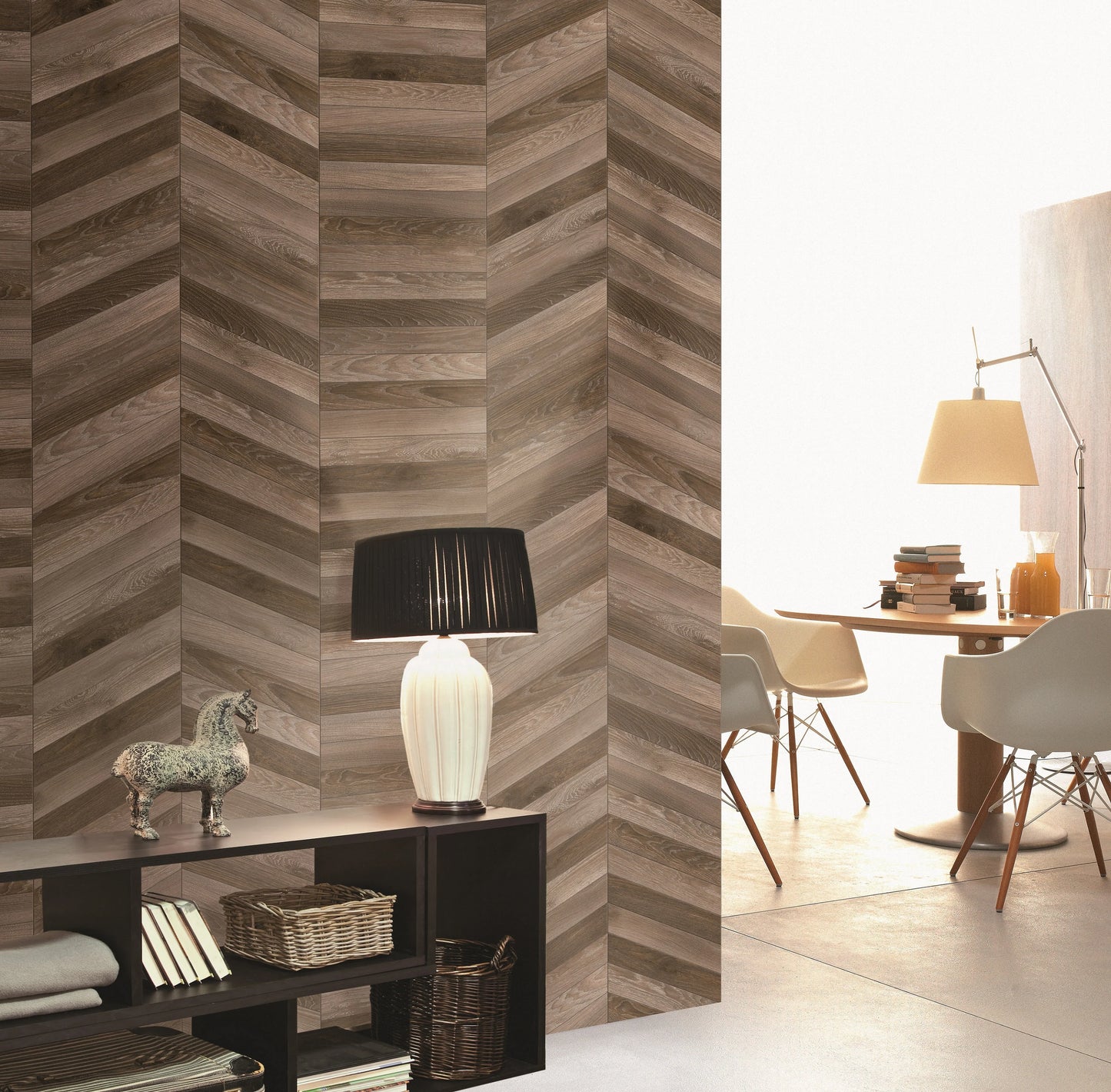 Arrow Chevron 3X16 Wood Plank Collection
