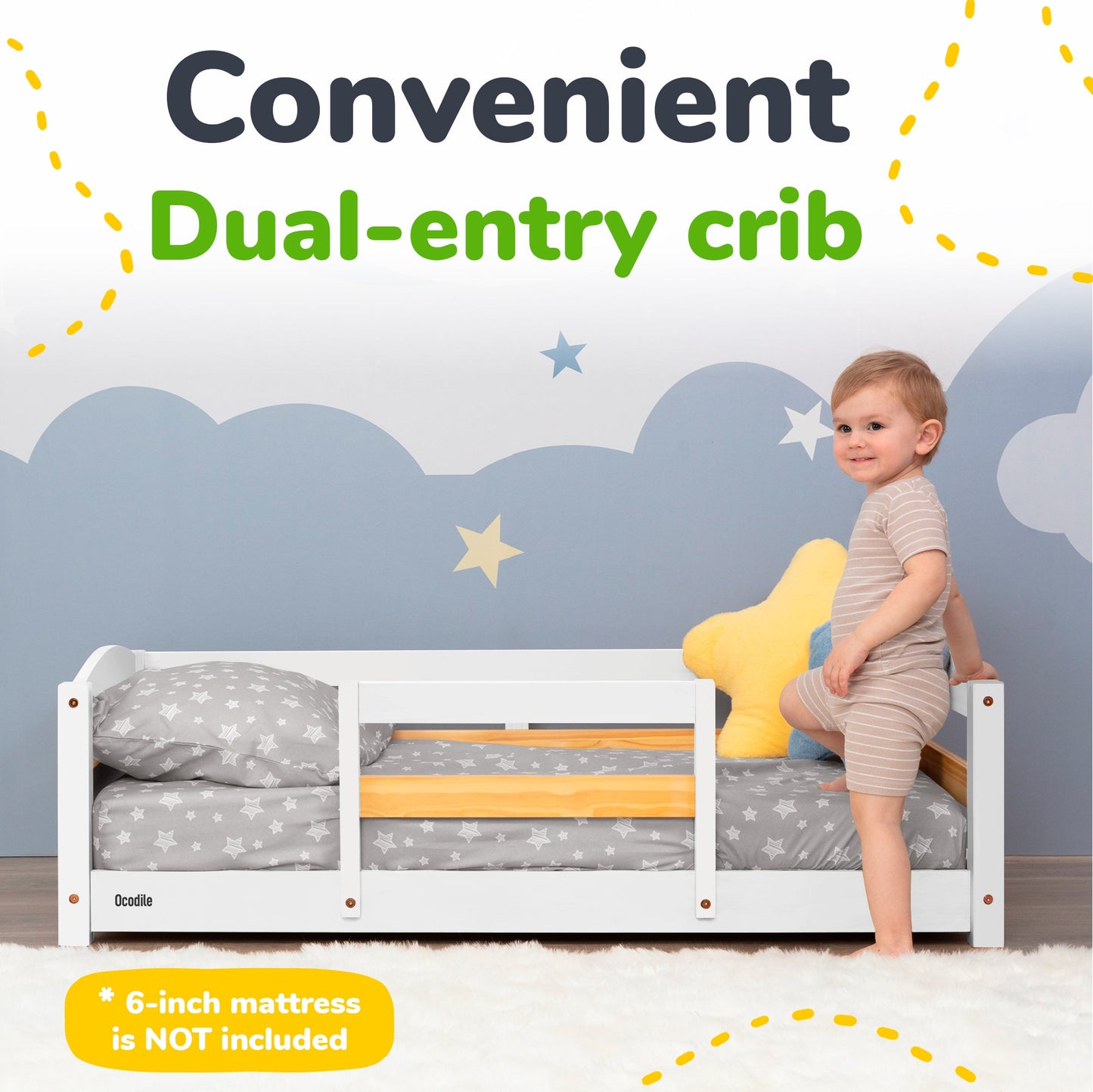 Floor Bed - Crib Size