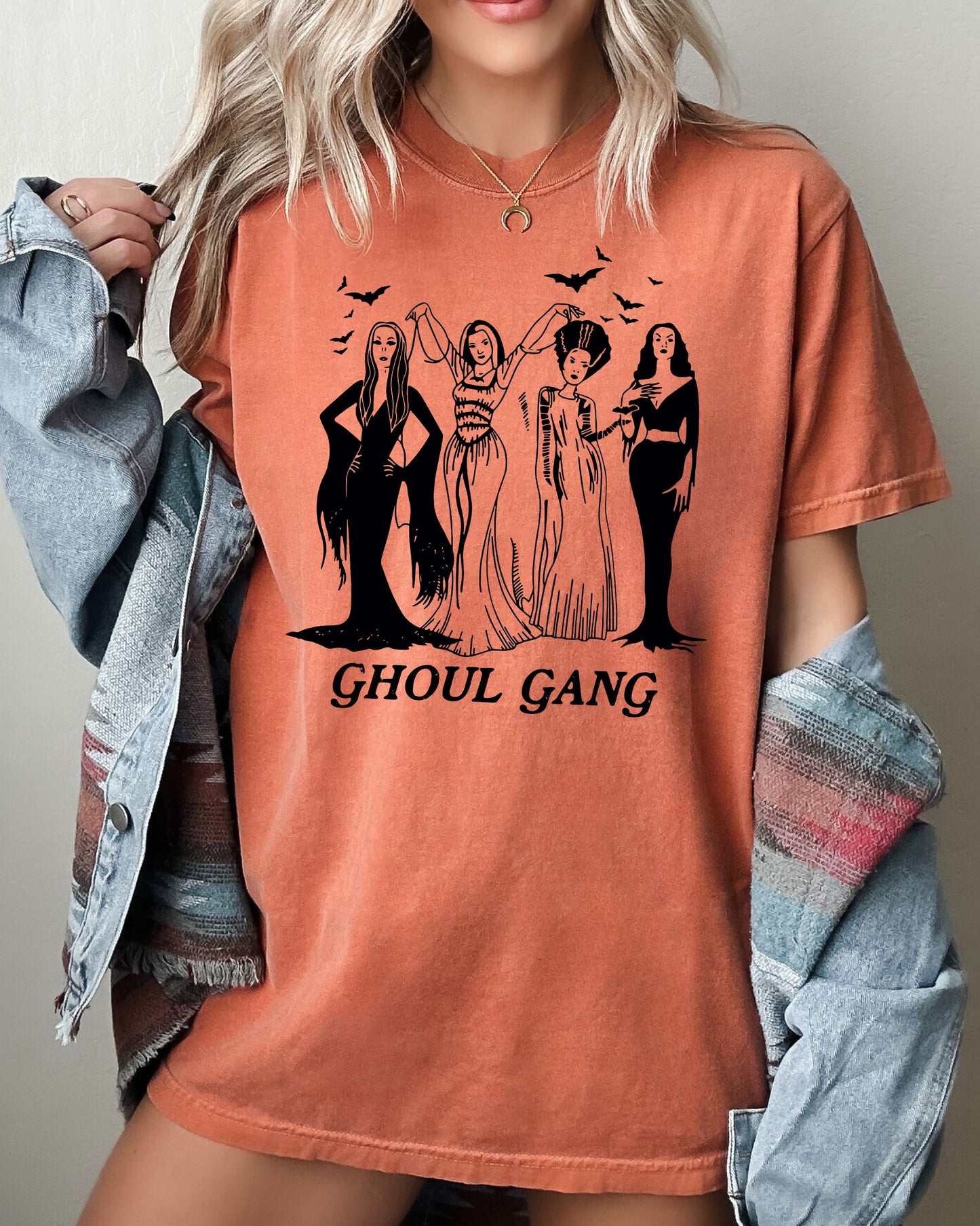 Ghoul Gang, Funny, Witch, Aesthetic, Meme, Halloween, Spooky, Costume, Tshirt Comfort Colors T-Shirt