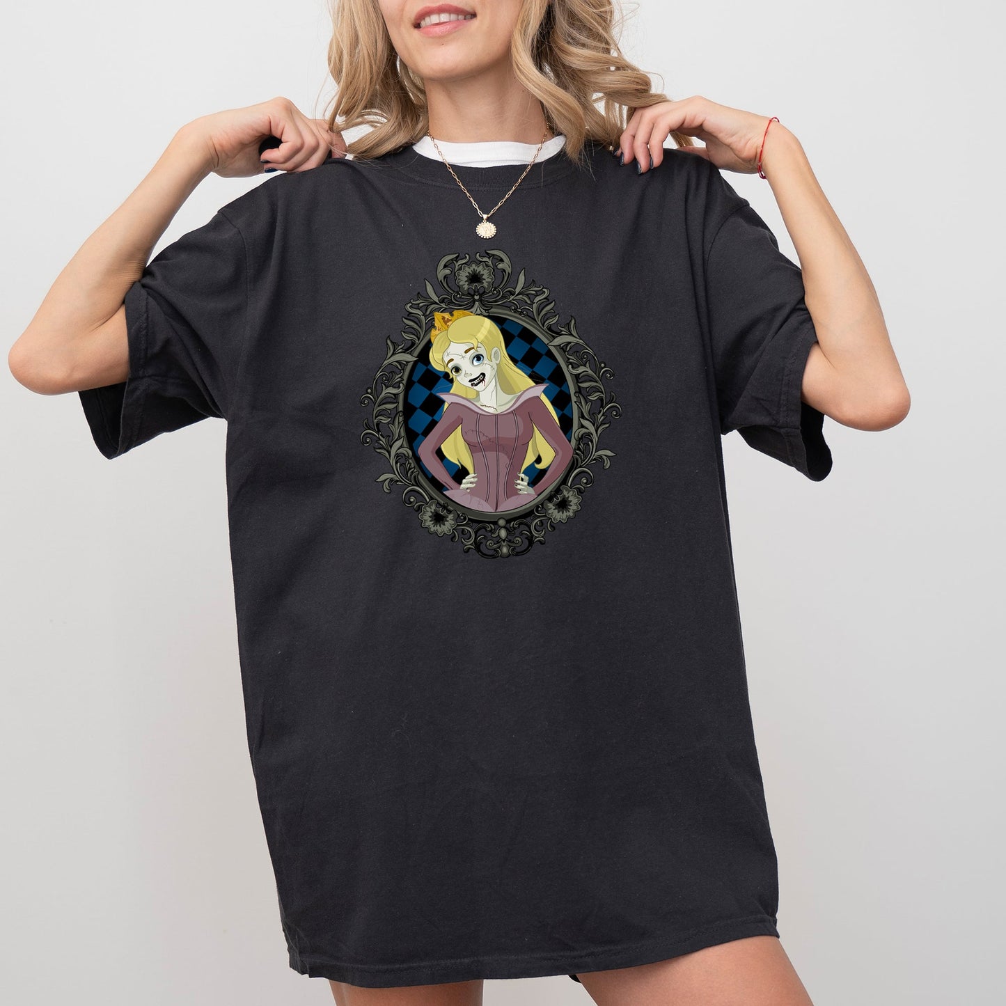 Sleeping Beauty, Princess, Skeleton, Funny, Witch, Aesthetic, Meme, Halloween, Spooky, Costume, Tshirt Comfort Colors T-Shirt