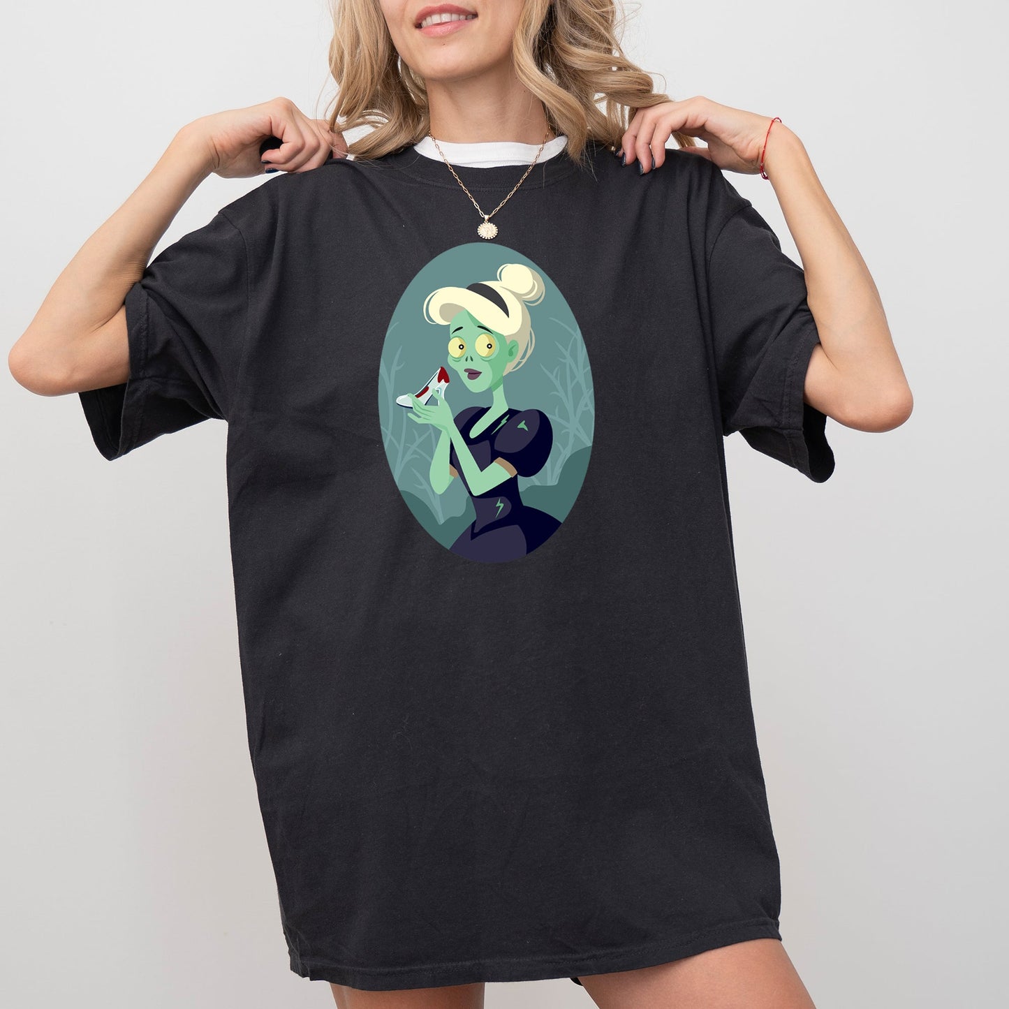 Cinderella, Princess, Skeleton, Funny, Witch, Aesthetic, Meme, Halloween, Spooky, Costume, Tshirt Comfort Colors T-Shirt