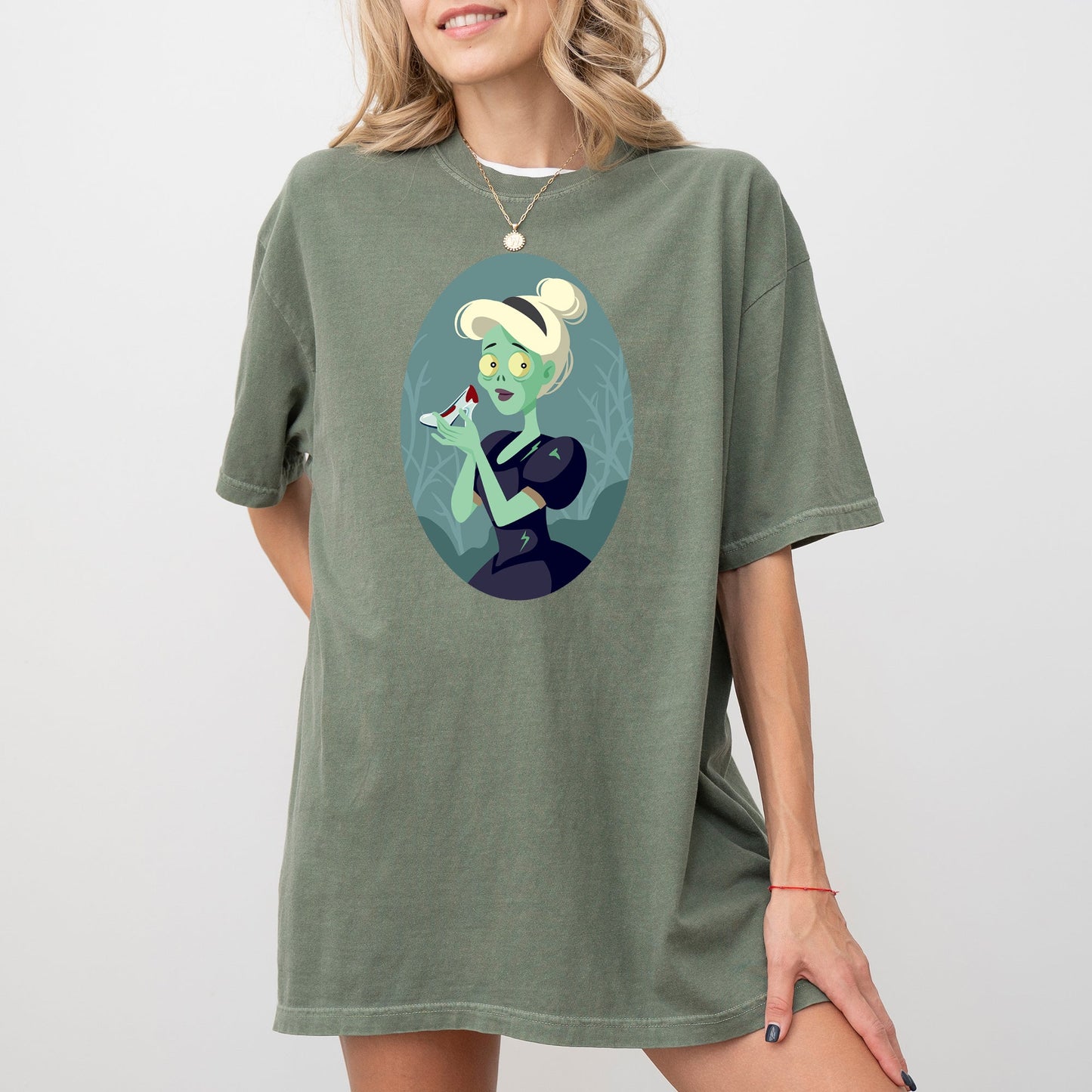 Cinderella, Princess, Skeleton, Funny, Witch, Aesthetic, Meme, Halloween, Spooky, Costume, Tshirt Comfort Colors T-Shirt