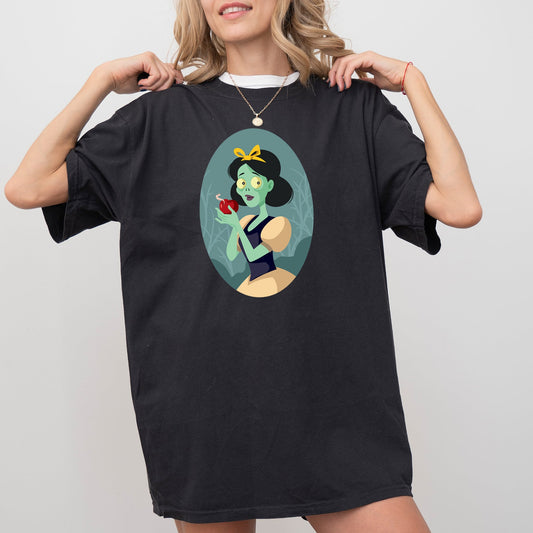 Snow White, Spooky Princess, Skeleton, Funny, Witch, Aesthetic, Meme, Halloween, Costume, Tshirt Comfort Colors T-Shirt