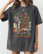 Tis The Season To Be Creepy, Spooky, Skeleton, Funny, Witch, Aesthetic, Meme, Halloween, Costume, Tshirt Comfort Colors T-Shirt