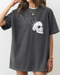 Dandelion Skull, Spooky, Skeleton, Funny, Witch, Aesthetic, Meme, Halloween, Costume, Tshirt Comfort Colors T-Shirt