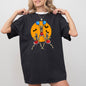 Cheerleader Skeleton, Ghost, Spooky, Funny, Witch, Aesthetic, Meme, Halloween, Costume, Tshirt Comfort Colors T-Shirt
