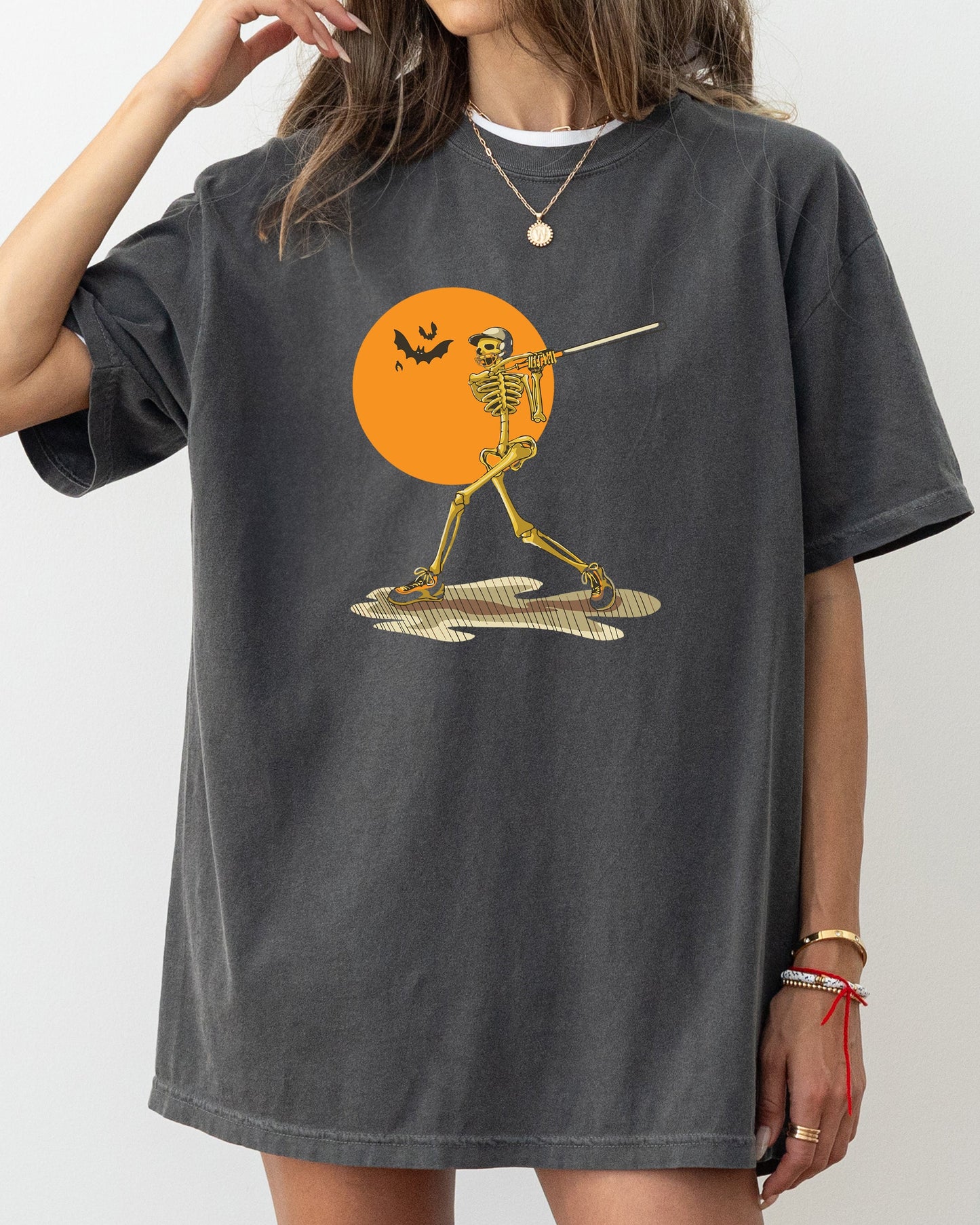 Golf, Skeleton, Spooky, Funny, Witch, Aesthetic, Meme, Halloween, Costume, Tshirt Comfort Colors T-Shirt