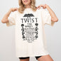 Twist The Bones, Skeleton, Spooky, Ghost, Funny, Witch, Aesthetic, Meme, Halloween, Costume, Tshirt Comfort Colors T-Shirt