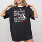 Twist The Bones, Cat, Skeleton, Spooky, Ghost, Funny, Witch, Aesthetic, Meme, Halloween, Costume, Tshirt Comfort Colors T-Shirt
