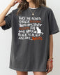 Twist The Bones, Cat, Skeleton, Spooky, Ghost, Funny, Witch, Aesthetic, Meme, Halloween, Costume, Tshirt Comfort Colors T-Shirt