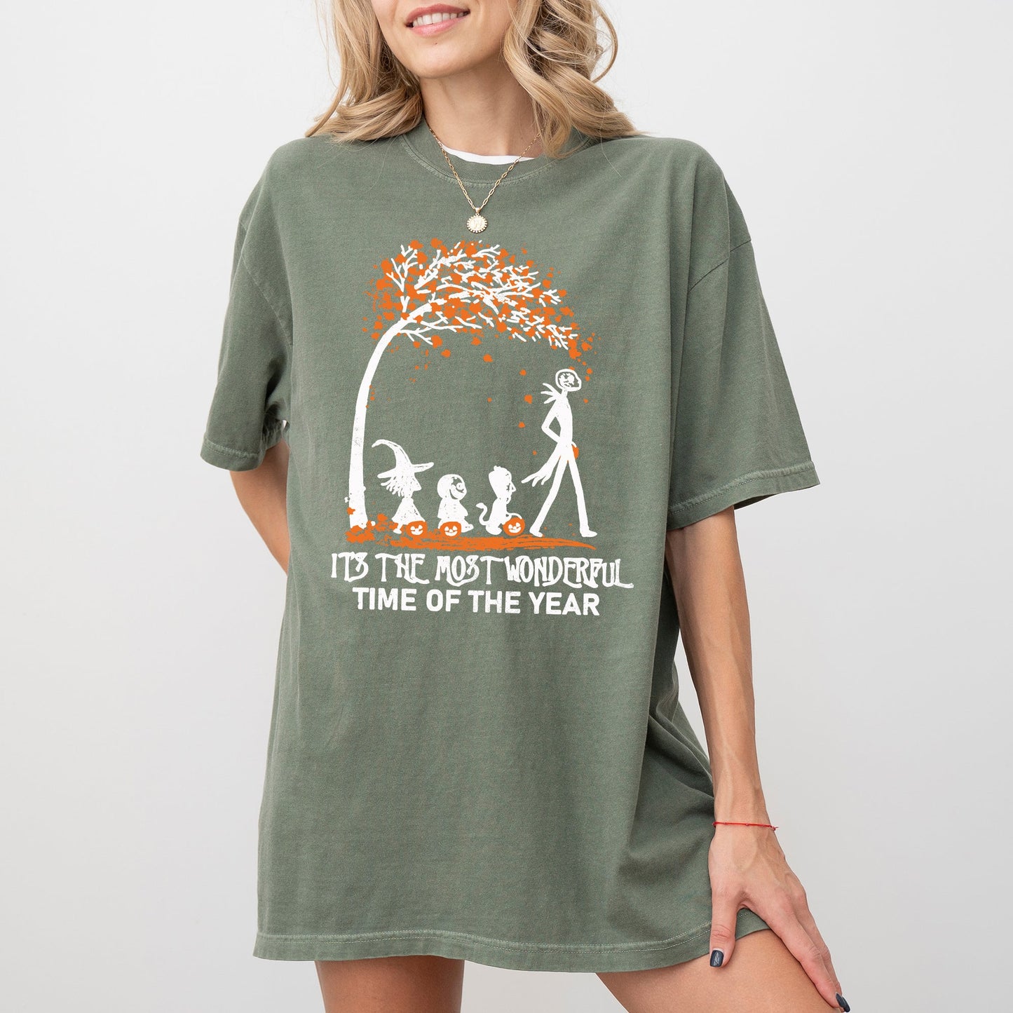 It's The Most Wonderful Time, Horror Movie, Skeleton, Spooky, Ghost, Funny, Witch, Aesthetic, Meme, Halloween, Costume, Tshirt Comfort Colors T-Shirt