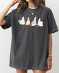 Ghost Geese, Farm, Skeleton, Funny, Pumpkin, Spooky, Witch, Aesthetic, Meme, Halloween, Costume, Tshirt Comfort Colors T-Shirt