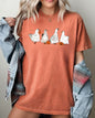 Ghost Geese, Farm, Skeleton, Funny, Pumpkin, Spooky, Witch, Aesthetic, Meme, Halloween, Costume, Tshirt Comfort Colors T-Shirt