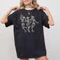 Dancing Skeletons, Wine, Funny, Ghost, Spooky, Witch, Aesthetic, Meme, Halloween, Costume, Tshirt Comfort Colors T-Shirt
