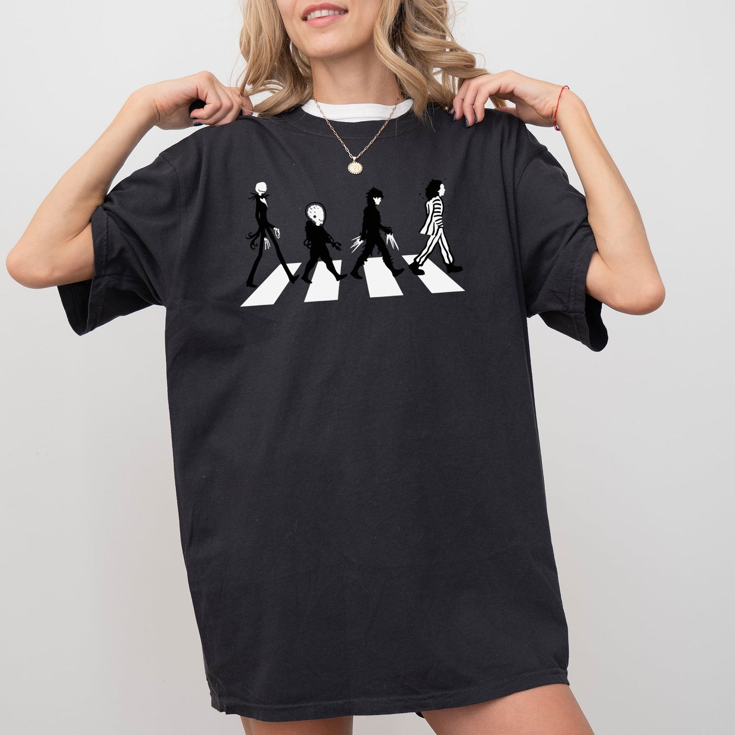 Burton Road, Skeleton, Funny, Ghost, Spooky, Witch, Aesthetic, Meme, Halloween, Costume, Tshirt Comfort Colors T-Shirt