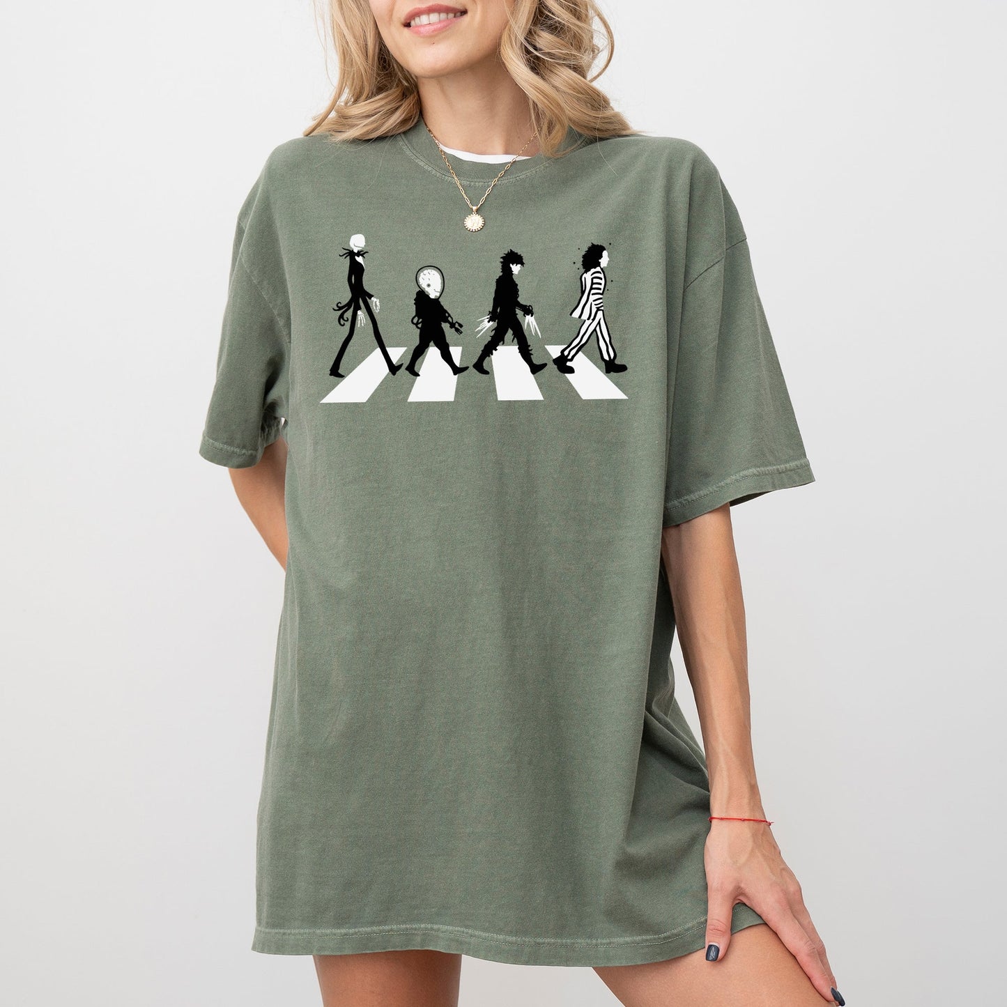 Burton Road, Skeleton, Funny, Ghost, Spooky, Witch, Aesthetic, Meme, Halloween, Costume, Tshirt Comfort Colors T-Shirt