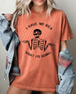 I Have No Idea, Skeleton, Ghost, Witch, Skull, Funny, Spooky, Aesthetic, Meme, Halloween, Costume, Tshirt Comfort Colors T-Shirt