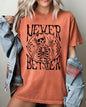 Never Better Skeleton, Peace, Ghost, Witch, Skull, Funny, Spooky, Aesthetic, Meme, Halloween, Costume, Tshirt Comfort Colors T-Shirt