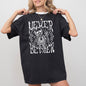 Never Better Skeleton, Peace, Ghost, Witch, Skull, Funny, Spooky, Aesthetic, Meme, Halloween, Costume, Tshirt Comfort Colors T-Shirt