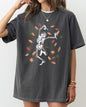 Fall Leaves, Skeleton, Ghost, Witch, Skull, Funny, Spooky, Aesthetic, Meme, Halloween, Costume, Tshirt Comfort Colors T-Shirt