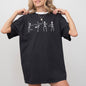 Funny Skeletons, Dance, Ghost, Witch, Skull, Spooky, Aesthetic, Meme, Halloween, Costume, Tshirt Comfort Colors T-Shirt