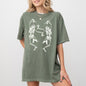 Dancing Skeletons, Ghost, Witch, Skull, Spooky, Aesthetic, Meme, Halloween, Costume, Tshirt Comfort Colors T-Shirt