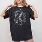 Here For The Boos, Skeleton, Ghost, Witch, Skull, Spooky, Aesthetic, Meme, Halloween, Costume, Tshirt Comfort Colors T-Shirt