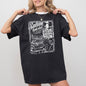 Salem Book Club, Spooky, Skeleton, Ghost, Witch, Skull, Aesthetic, Meme, Halloween, Costume, Tshirt Comfort Colors T-Shirt