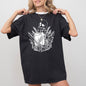 Reading Skeleton, Witch, Ghost, Skull, Spooky, Aesthetic, Meme, Halloween, Costume, Tshirt Comfort Colors T-Shirt