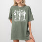 Squad Goals, Skeleton, Ghost, Witch, Skull, Spooky, Aesthetic, Meme, Halloween, Costume, Tshirt Comfort Colors T-Shirt
