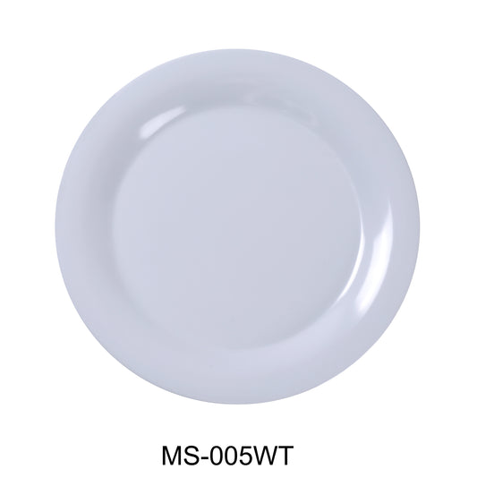 Yanco MS-005WT Mile Stone Wide Rim Round Plate