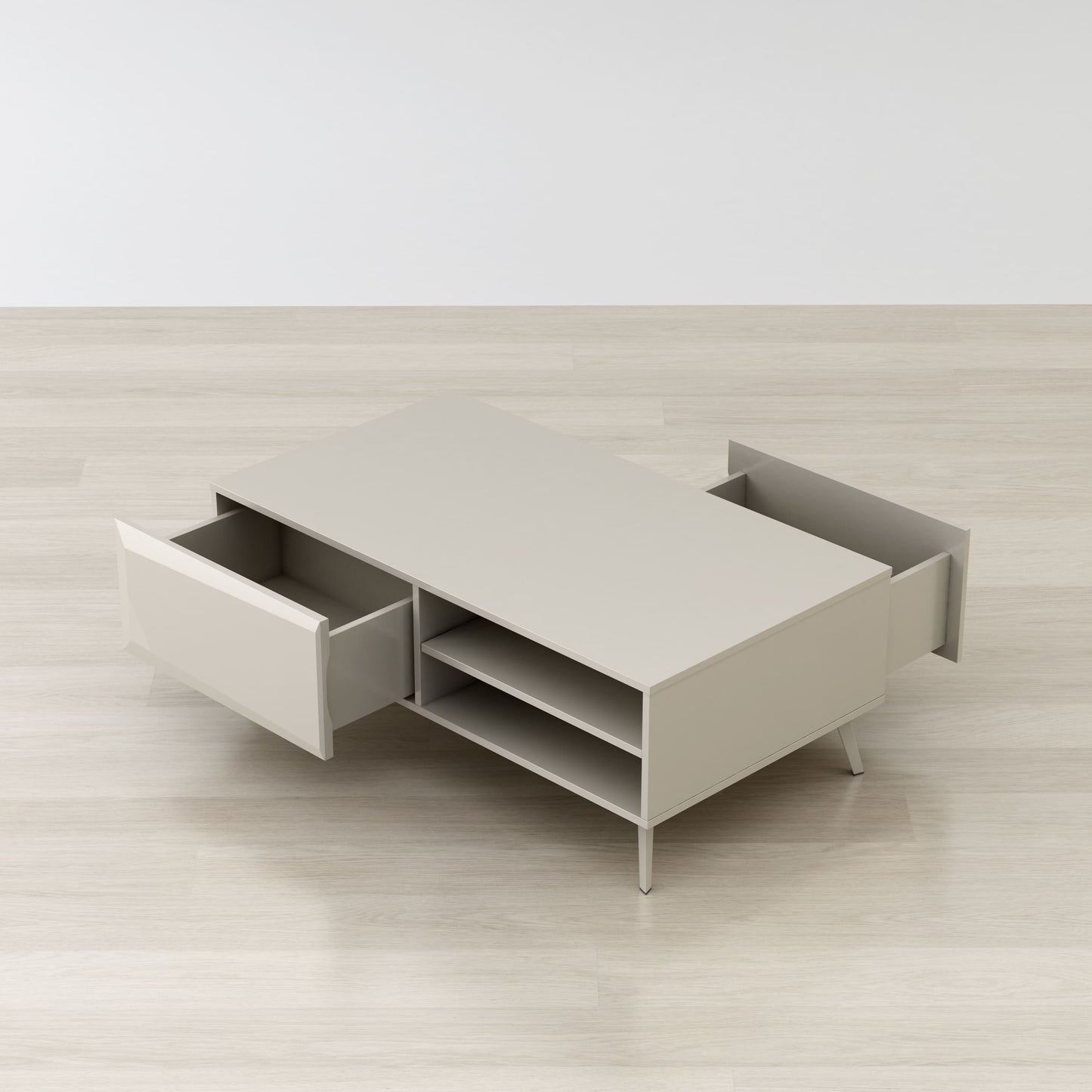 Altus 43" Coffee Table Gloss Grey